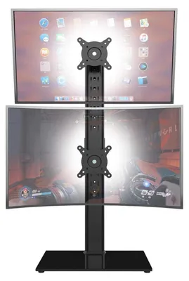 Produktbild von Dual Monitor Ständer für 2 Monitore 13-34 Zoll - Schwarz