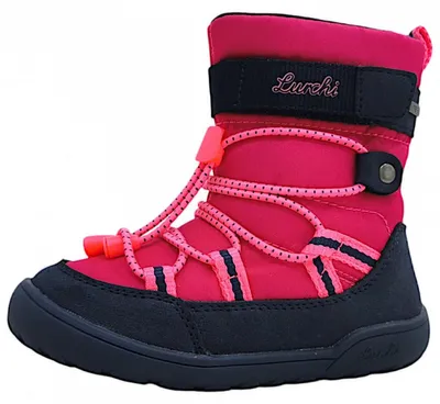 Image de Lurchi Jace : Chaussures pour filles, bottines à lacets, chaussures pieds nus, couleur rose, style décontracté