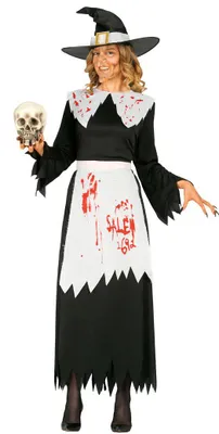 Produktbild von blutige Hexe Kostüm für Damen Gr. M/L, Größe:L