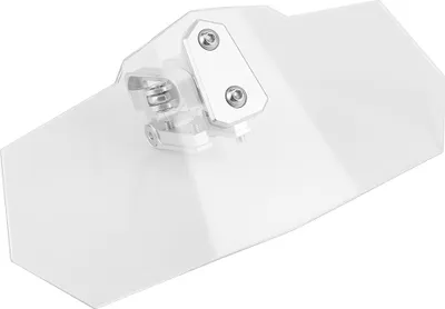 Immagine prodotto di Kit di estensione del parabrezza, spoiler universale a clip regolabile in altezza, paravento per moto