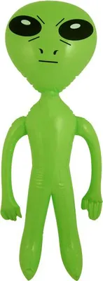 Produktbild von Aufblasbarer Alien 64cm