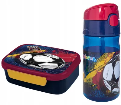 Produktbild von CoolPack Fußball Set Kinder Trinkflasche Brotdose