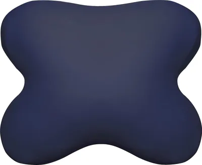 Produktbild von Famanu Kissenbezug für Schmetterlingskissen - Jersey Kissenbezug 60 x 50 cm - Baumwolle Anthrazit