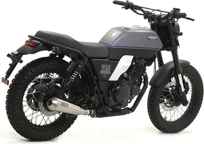 Image de ARROW pro-race Nichrom Slip-On échappement pour Brixton Glanville Felsberg 250