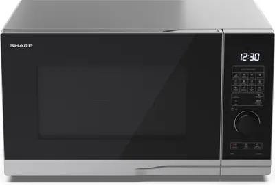 Produktbild von SHARP PG284AES Mikrowelle mit Grill, Mikrowelle: 900W, Grill: 1000W, 10 Leistungsstufen, silber