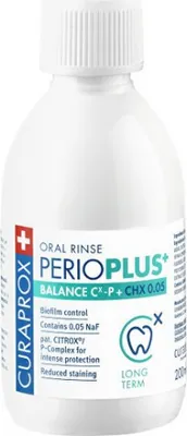Obrázok produktu pre Curaprox perio Plus+ Balance Mundspülung Chx 0,05% 200 ml
