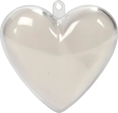 Immagine prodotto di Cuore in perspex D: 6,5 cm 10 pezzi