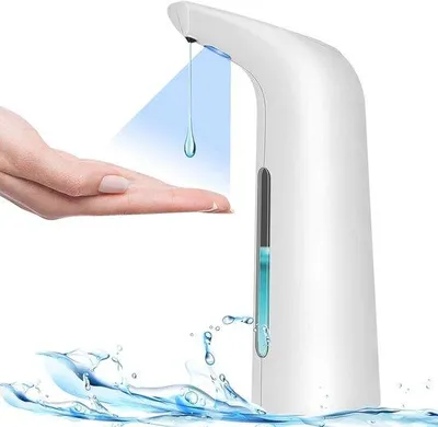 Produktbild von Automatischer Seifenspender 400ml wasserdicht für Küche und Bad