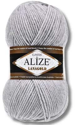 Obrázok produktu pre Alize 1x 100g priadze Lanagold, univerzálna, vhodná na háčkovanie a pletenie (684)