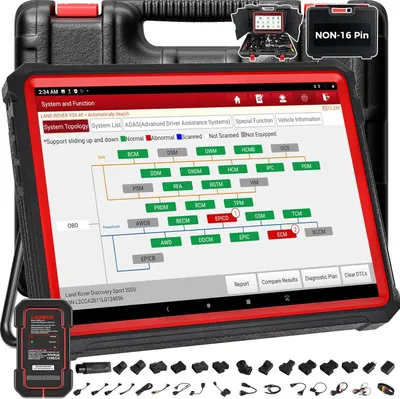 Image de Appareil d'autodiagnostic - Lecteur OBD2 - Appareil de diagnostic automobile - Lecteur de données automobile - Lecteur de codes d'erreur véhicule