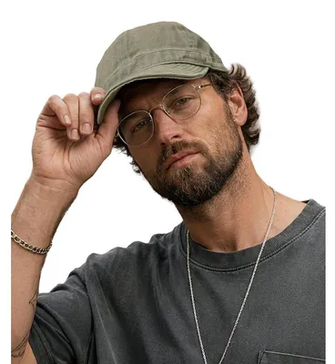 Produktbild von Baseball Cap Damen Herren Short Brim Baumwolle Cappy Schildkappe Casual