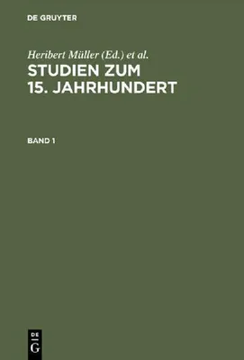 Produktbild von Studien zum 15. Jahrhundert