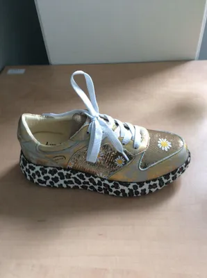 Produktbild von Laura Vita Damen Sneaker gold metallic