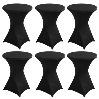 Immagine prodotto di Tovaglie, lavabili in lavatrice, tessuti elasticizzati, 80x110 cm, colore nero