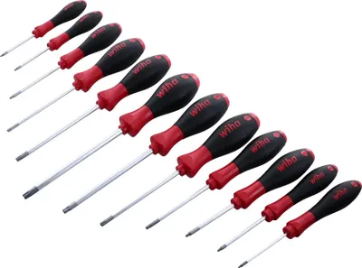 Obrázok produktu pre Sada skrutkovačov Wiha Torx T5-T40, 12-dielna s rukoväťou SoftFinish