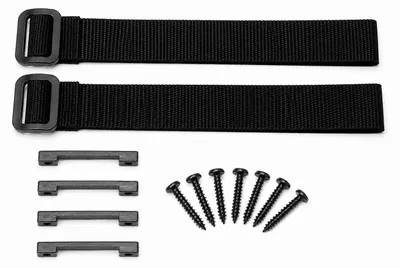 Produktbild von Car HiFi Subwoofer Befestigungsgurte 2 x 125 cm Spanngurte mit Halterung Schrauben Neu, KI-generiertes Bild