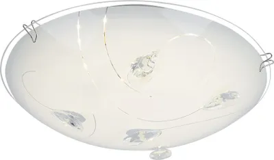 Produktbild von LED Deckenlampe, silber, satiniert, rund, D 25 cm