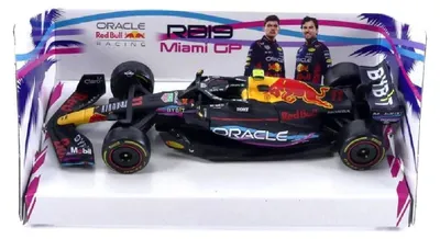 Obrázok produktu pre Bburago 18-38082P1 - Model auta - F1 Red Bull RB19 '23 #11 Perez Miami GP (1/43)