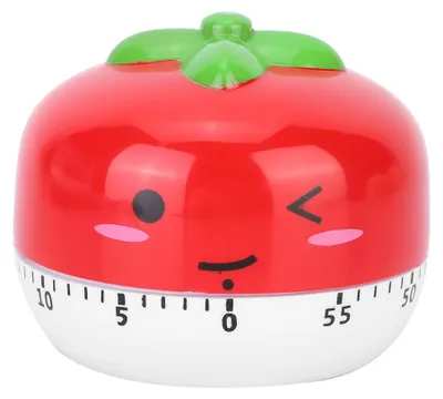 Produktbild von Cartoon Mechanische Manuelle Küche Kochen Timer Alarm Erinnerung Uhr Countdown ToolRot