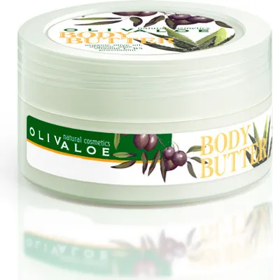 Produktbild von OLIVALOE 00147 - Körperbutter 200ml, reichhaltig/schützend, Naturkosmetik