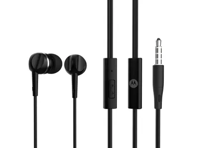 Productafbeelding van Motorola Pace 105, met kabel, geschikt voor telefoongesprekken/muziek, hoofdtelefoon, zwart