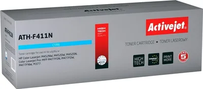 Immagine prodotto di Activejet ATH-F411N toner (replacement for HP 410A CF411A; Supreme; 2300 pages; cyan)