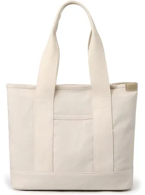 Zdjęcie produktu dla Torba tote bag na zakupy - Płócienna - Duża pojemność - Na co dzień i podróże