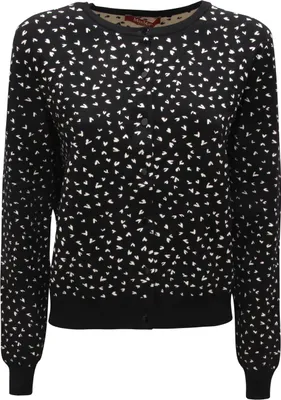 Produktbild von M5930 Cardigan Donna Maxmara Studio Riber Woman Sweater Black