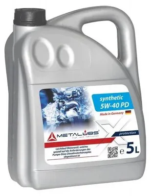 Produktbild von Motoröl 5W-40 PD 5L vollsynthetisch – Metalubs