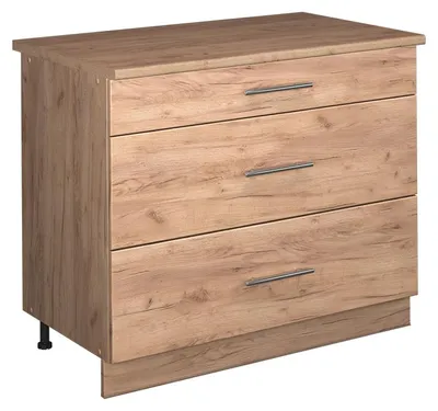 Obrázek produktu pro Spodní skříňka kuchyňské linky Vicco Fame-Line Zlatý mocný dub/Zlatý mocný dub 100 cm, PD Dub, Model 62043