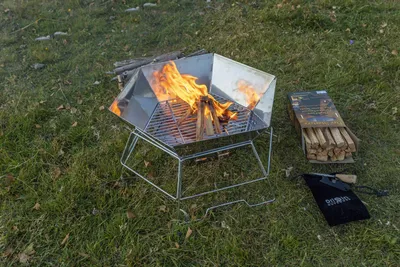 Produktbild von Origin Outdoors Grill- und Feuerschale 'Hexagon' 40 x 45 cm
