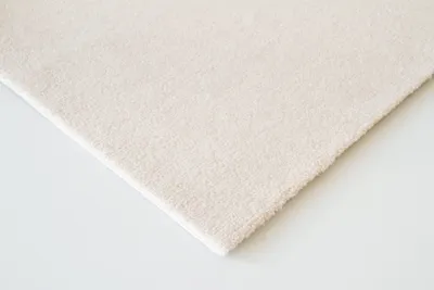 Produktbild von Steffensmeier Velours Teppichboden Venezia Meterware  | Auslegware für Kinderzimmer Wohnzimmer Schlafzimmer | Beige, Größe: 100x200 cm
