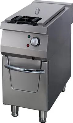 Immagine prodotto di Maxima - Friggitrice Gastro Premium - 1 x 22 l - Unità singola - Profondità 90 cm - Con rubinetto di scarico - Elettrica