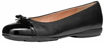 Productafbeelding van Geox dames ballerina's, model ANNYTAH C, kleur zwart, maat 42 EU