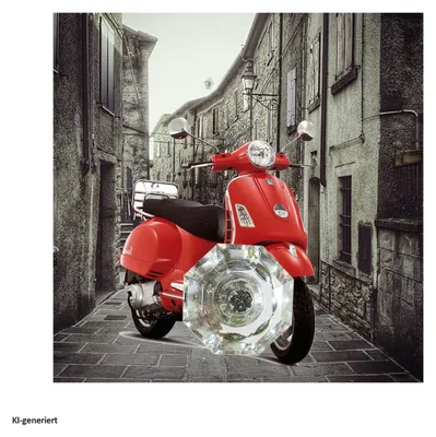 Produktbild von Wandhaken Serie Vespa, 12 x 12 x 5 cm