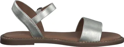Produktbild von s.Oliver Damen Sandale flache Sandalette 5-28133-20, Größe:39 EU, Farbe:Gold