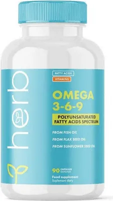 Produktbild von Omega 3-6-9 90 Kapseln Herb