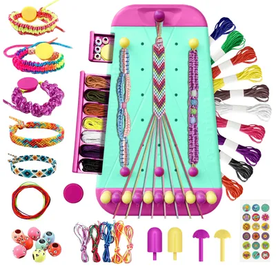 Produktbild von Freundschaftsarmbänder Selber Machen, DIY Armband für Kinder ab 6-12 Jahre, Grün