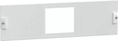 Obrázek produktu pro Schneider Electric PrismaSeT-G, čelní deska, FuPacT ISFT160 3pólový na montážní desce, horizontální, šířka = 600 mm, výška = 3 moduly LVS03326