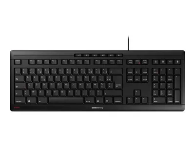 Produktbild von Contour Design STREAM, Volle Größe (100%), Kabelgebunden, USB, Mechanischer Switch, AZERTY, Schwarz