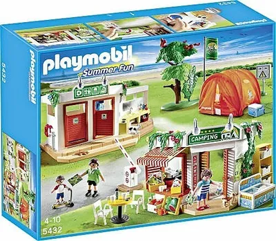 Produktbild von PLAYMOBIL 5432 Großer Campingplatz