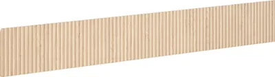 Produktbild von Mexen Rivel Front geriffelt für den Badezimmerschrankkorpus 120 x 20 cm, Eiche - 91A20-1200-235-1-81