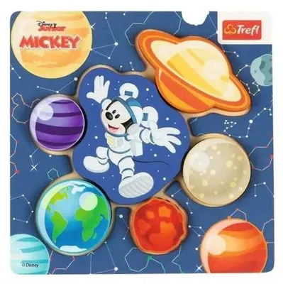 Zdjęcie produktu dla Mickey Mouse - Magiczna Układanka: Kreatywna zabawa rozwijająca wyobraźnię!