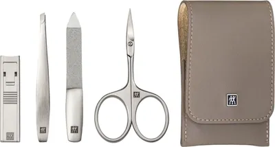 Produktbild von Zwilling Maniküre Pediküre Set 4tlg. mit Kompakt-Nagelknipser