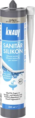 Produktbild von Knauf Sanitär Silikon sandgrau 300 ml