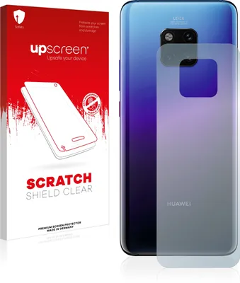 Produktbild von upscreen Schutzfolie für Huawei Mate 20 Pro (Rückseite) Kratzschutz Anti-Fingerprint Klar