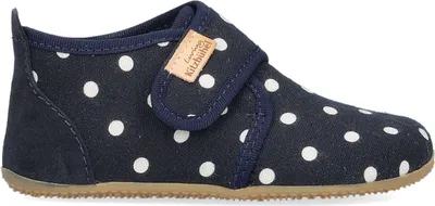 Produktbild von Living Kitzbühel Babyklettschuh Pauli Pünktchen Marine Größe EU 24