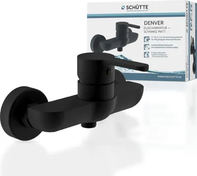 Produktbild von SCHÜTTE sprchová batéria DENVER matná čierna