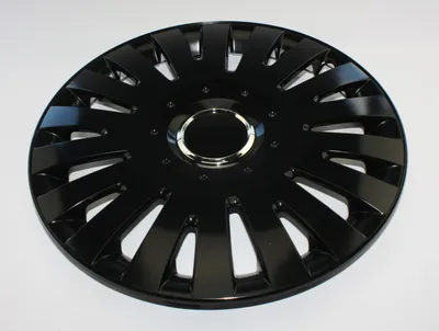 Produktbild von SET Radkappen Radzierblenden 4er Satz 13 MALACHIT CHROME black