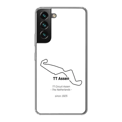 Produktbild von MuchoWow® Handyhülle Schutzhülle Hülle für Samsung Galaxy S22 TT Assen - Schwarz - Weiß - Schaltung Silikon Softcase Handy Hülle - Mobiltelefonhülle